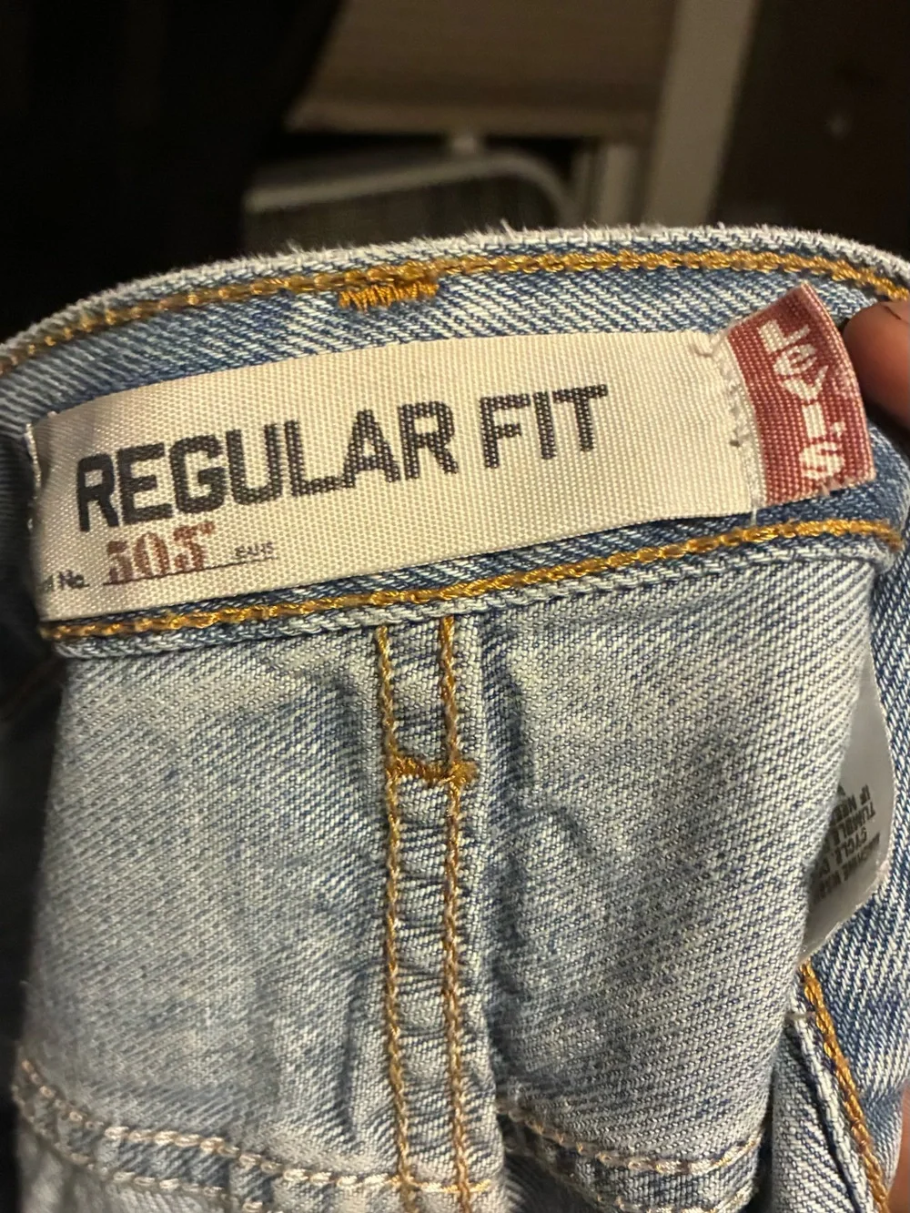 Levi's Men's Light Blue Denim Jeans